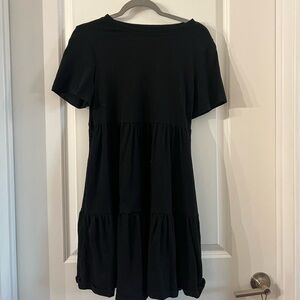 Old Navy black shirt dress